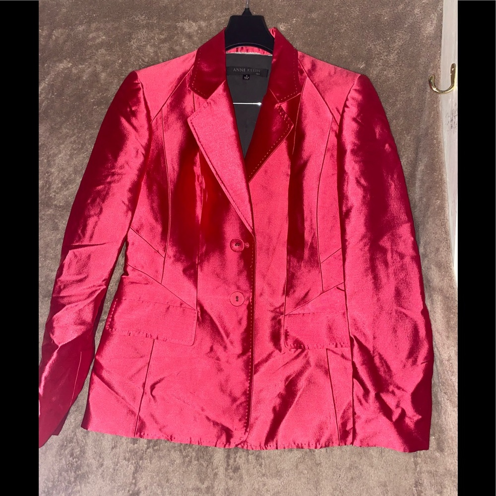 Anne Klein pink jacket size 4